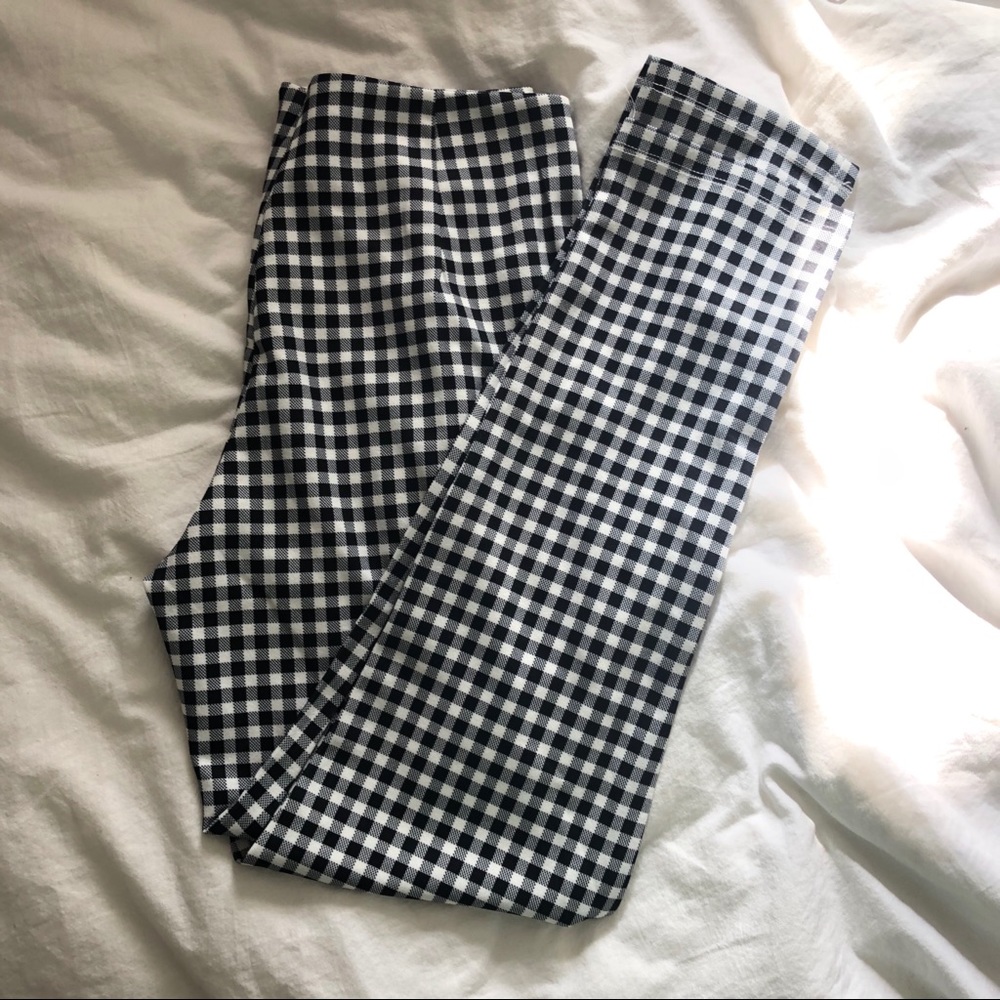 Boardwalk Pants Black Gingham - Picture 1 of 2
